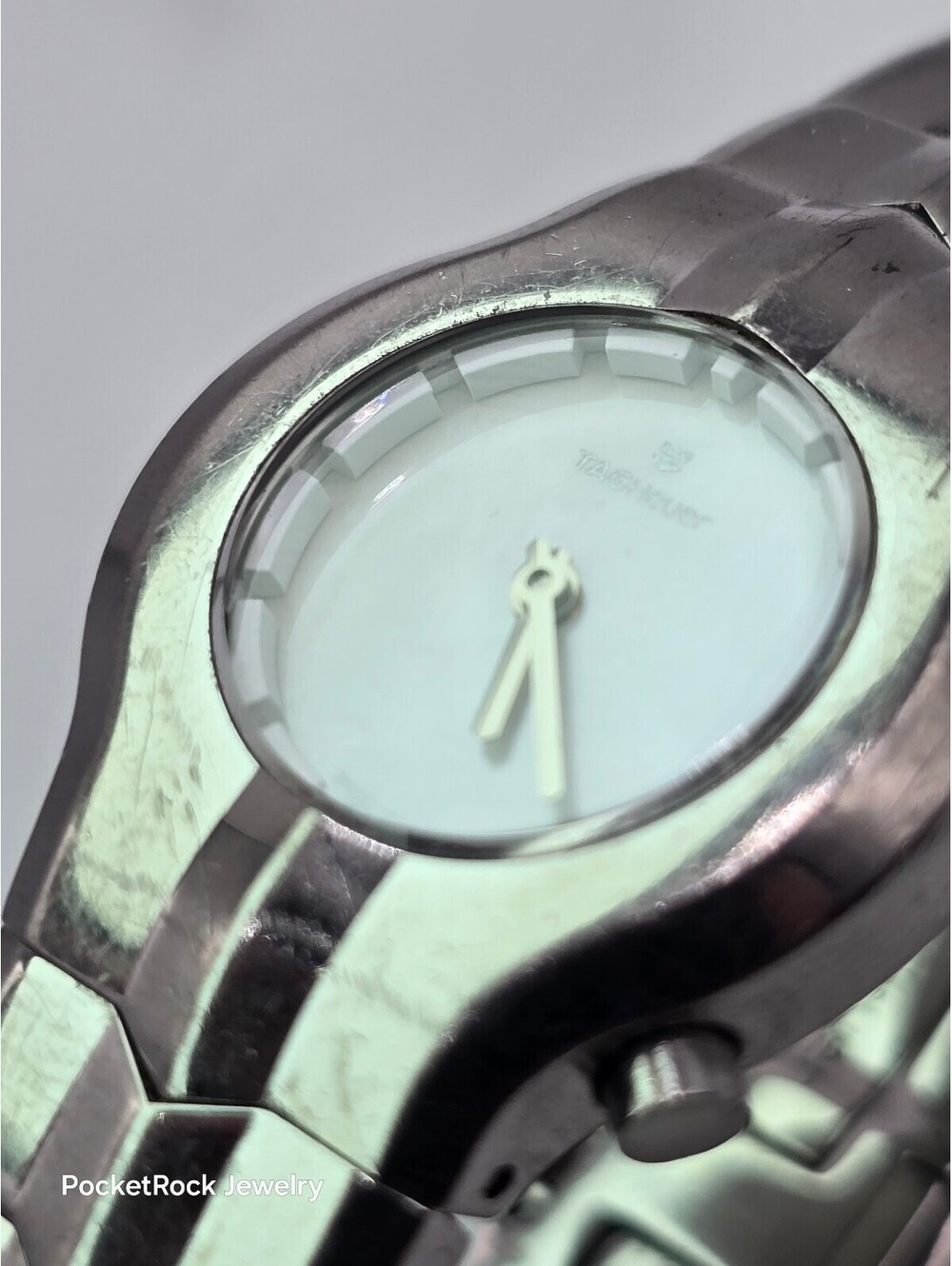 TAG Heuer Women’s "Alter Ego" WP1412 MOP Dial Quartz Sapphire 100m SS Bracelet - Picture 4 of 10